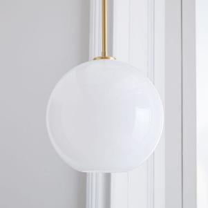 Glass Globe Pendant Light