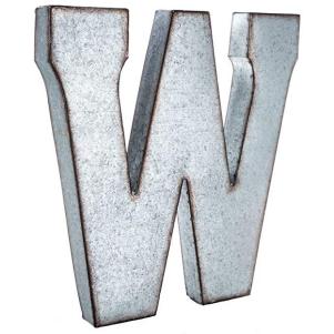 Metal Letter W Wall Decor