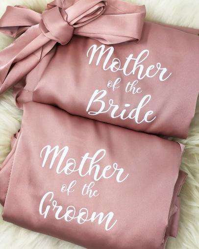 bride and mother of the bride robes