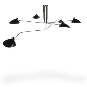 Six Arm Ceiling Lamp