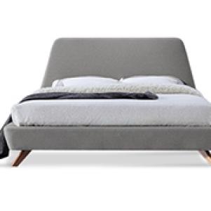 Modern Upholstered Queen Platform Bed