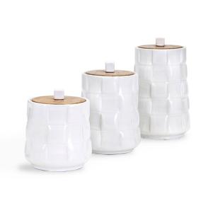 Ceramic Canisters (set of 3)