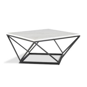 Conner Square Marble Top Coffee Table