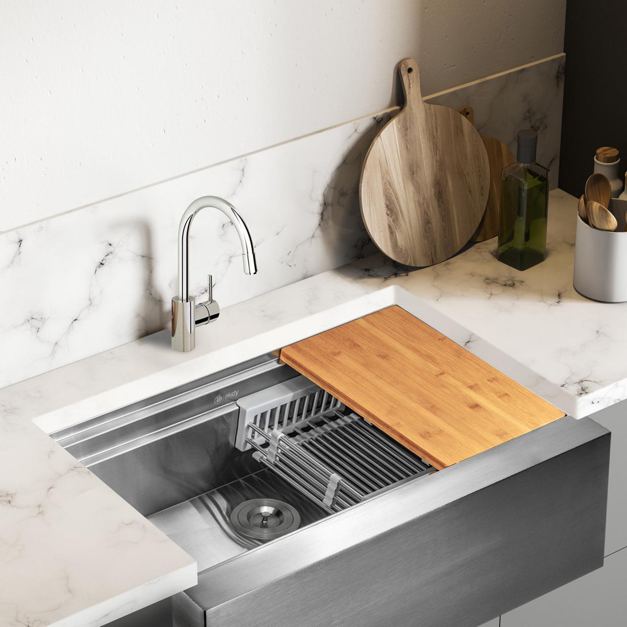 10 Drool-Worthy Farmhouse Sinks for Kitchens