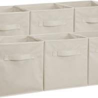 Foldable storage bins