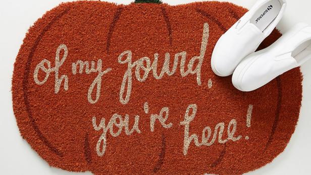 16 Cute Doormats to Welcome Fall
