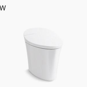 Veil® Comfort Height® intelligent skirted one-piece elongated dual-flush toilet