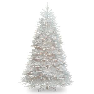 Dunhill Fir 7.5' White Artificial Christmas Tree
