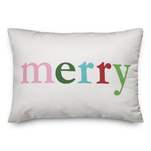 Merry Lumbar Pillow Cover