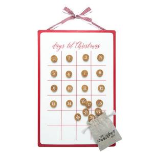Traditional Advent Calendar with Magnets