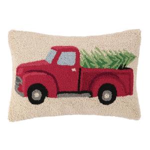 Yowell Tree Haul Hook Wool Lumbar Pillow
