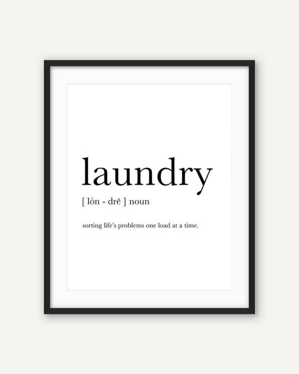 Laundry Room Signs | HGTV