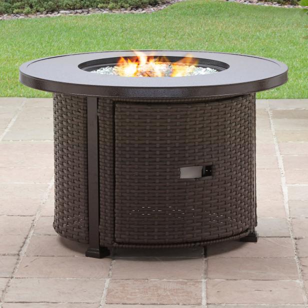 Deck And Patio For Winter, Carter Hills 57 Inch Fire Pit
