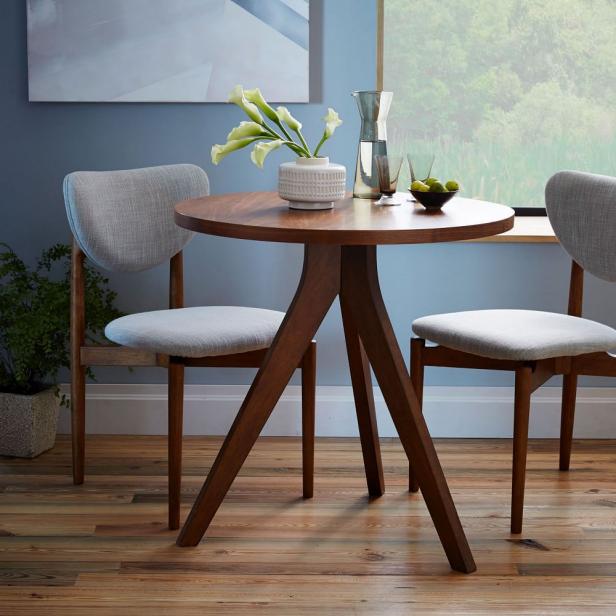 Small Round Kitchen Table For 2, Small Circle Dining Table And Chairs