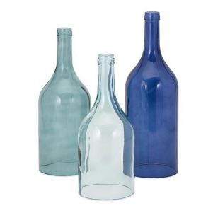 Rowlett 3 Piece Cloche Bottle Vase Set