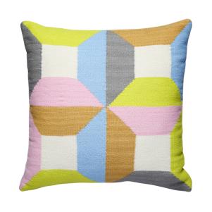 Harlequin Throw Pillow