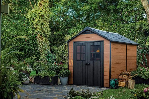 What can be stored in a garden shed