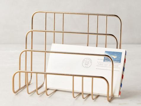 10 Stylish Mail Organizers That'll Help You Avoid the Annoying Junk Mail Pileup