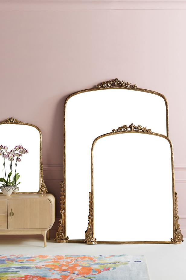 Gleaming Primrose Mirror, 6 Foot By 4 Mirror