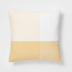 Oversize Check Pillow