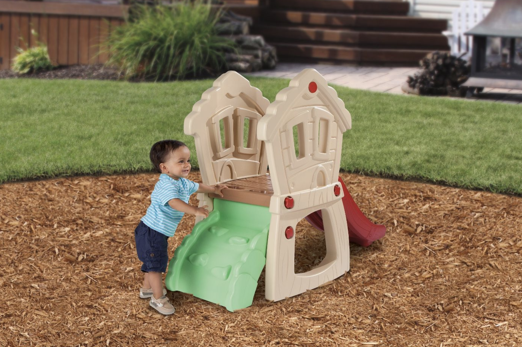 Kids Indoor Outdoor Slide Climber Baby Toddler Play Home Backyard Play Set Gift 