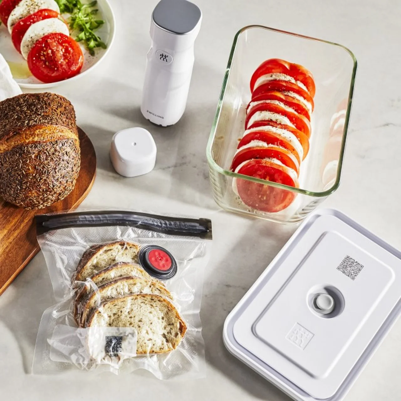 ZWILLING Fresh & Save Vacuum Sealer Machine Starter Set Food Preservation