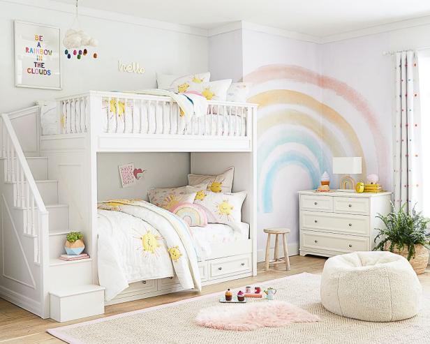 The Coolest Wall Decals For Kids Rooms, Wall Decal Headboard Ideas