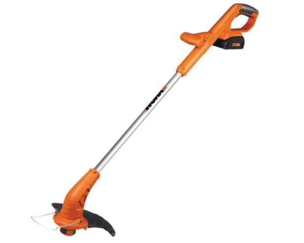 Small battery operated weed eater on sale