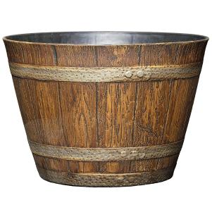 9" Whiskey Barrel Planter