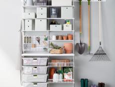 Functional and practical, these storage solutions will transform your garage from messy to organized.