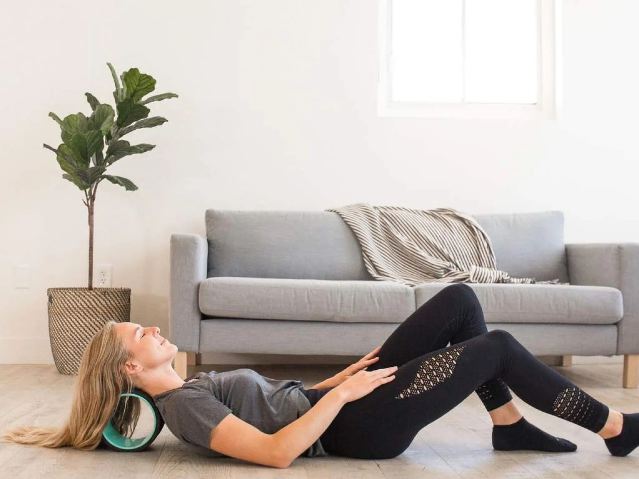 The Chirp Wheel is One of the Best Yoga Wheels for Back Pain HGTV