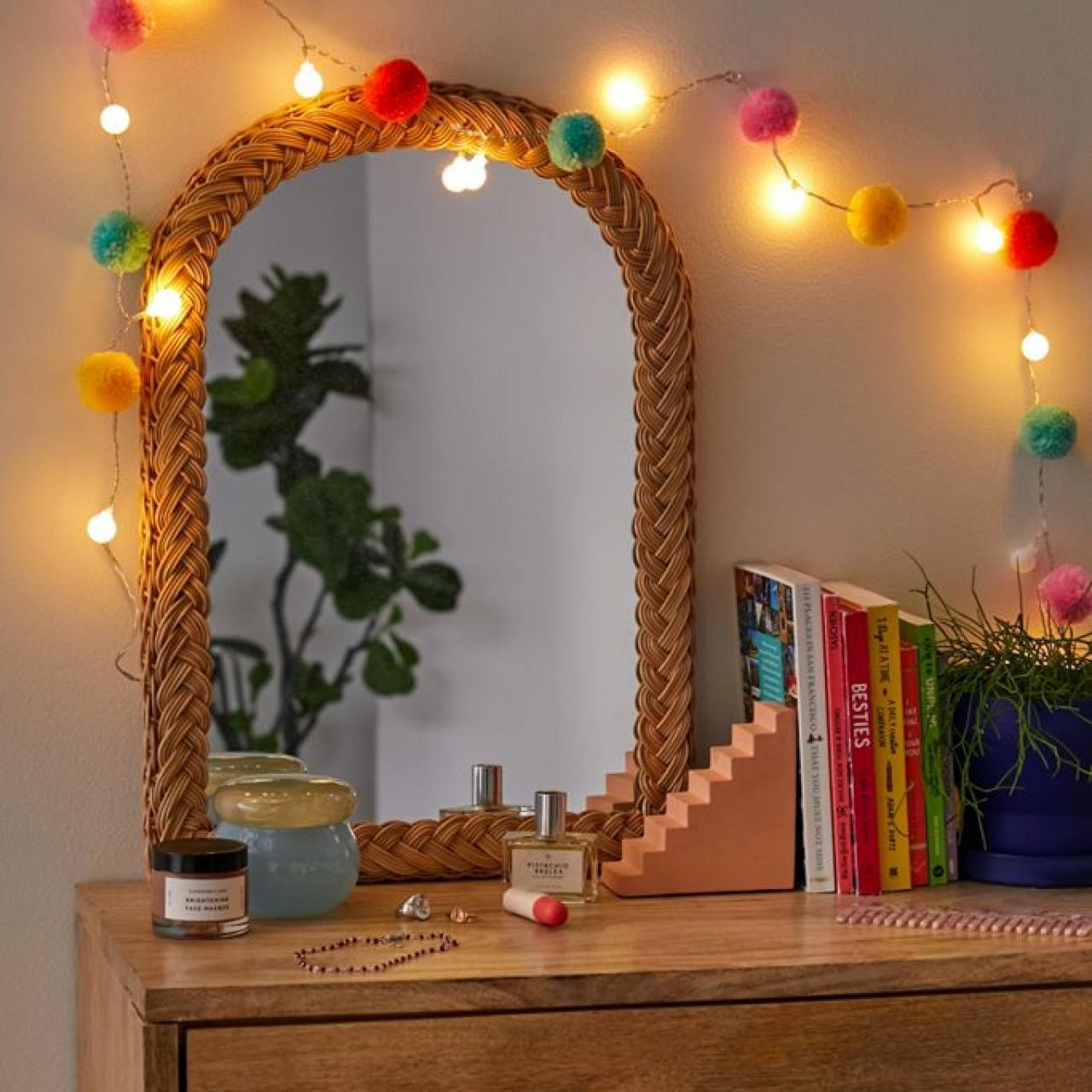 Easy Magical Christmas Window Lights with Fairy String Lights