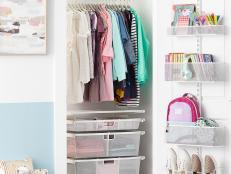 Make the most of your wardrobe, however big or small, with a closet system that will do the sorting and organizing for you.