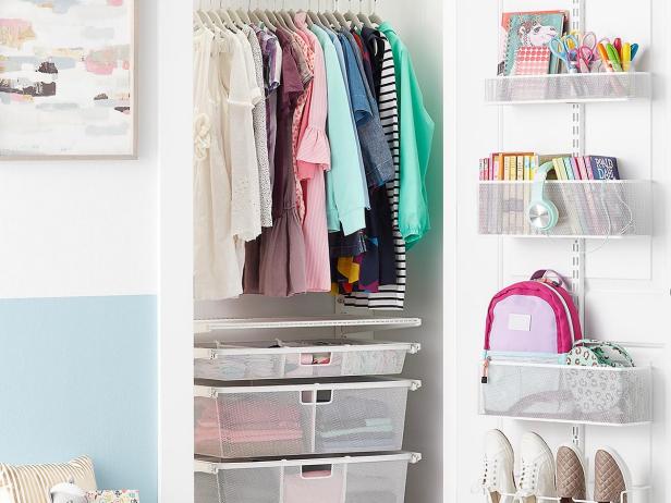 Hanging Garment Organiser Wardrobe Room Storage Shoe Clothes 4/6 Section Shelves 