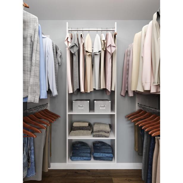 10 Best Closet Systems And Kits, Storage Closet Shelving Systems