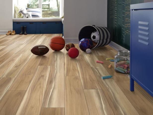 Ambient Light Brown Classic Barnwood SPC Luxury Vinyl Plank Flooring - Waterproof Rigid Core LVP