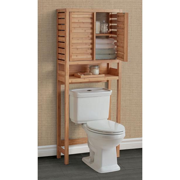 11 Best Over The Toilet Storage Ideas, Hanging Bathroom Cabinet Over Toilet