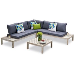 Outdoor Acacia Wood Sofa Set