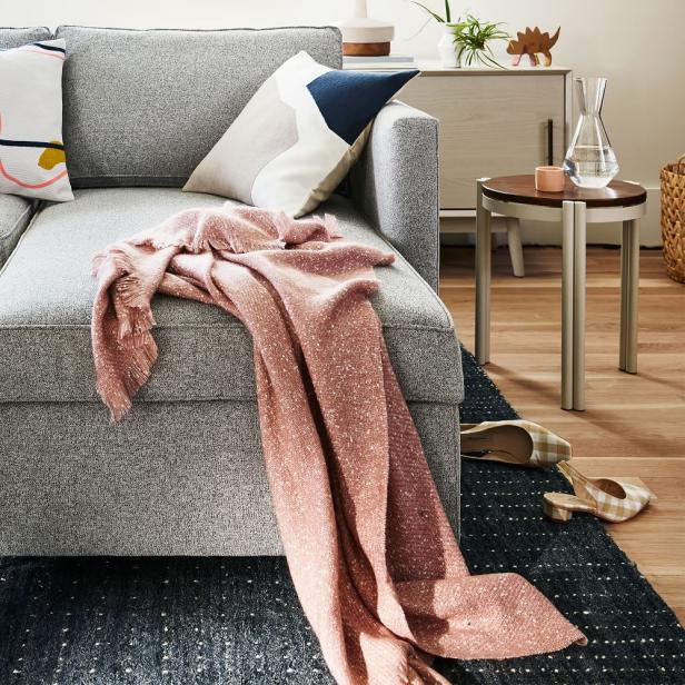 Affordable Living Room Throw Blankets HGTV