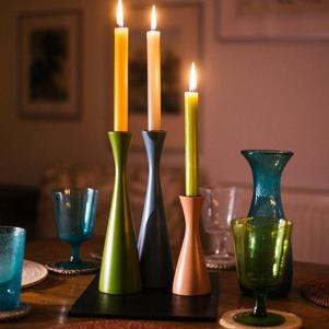 Wood Candleholders
