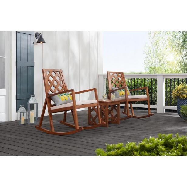 10 Best Outdoor Rocking Chairs In 2020 Hgtv If you've never spent a warm, sunny saturday in a rocking chair on your front porch with a cold drink and a good book , then you need to get on that. 10 best outdoor rocking chairs in 2020