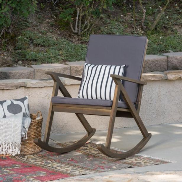 15 Best Outdoor Rocking Chairs Under, Outdoor Wooden Rocking Chair Canada