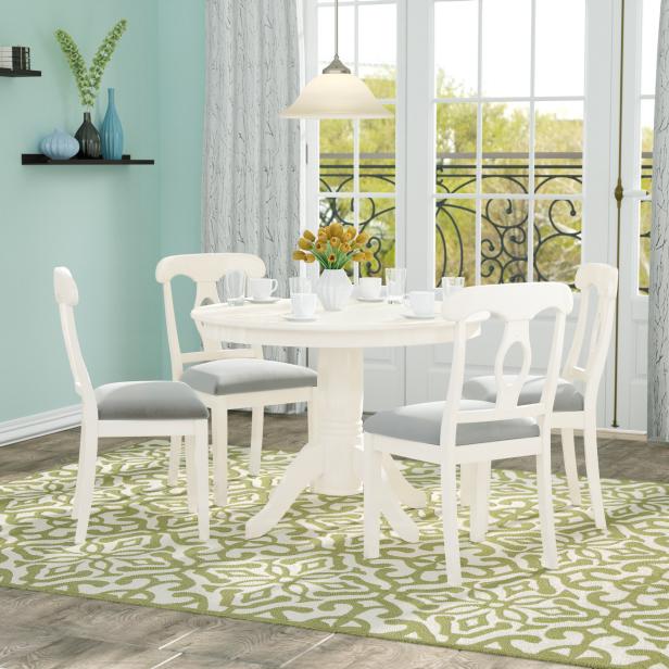 10 Best Dining Sets Under 500 In 2020, Round Dining Table With Chairs That Tuck Under
