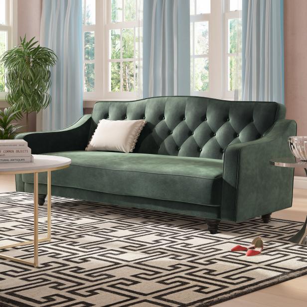 14 Best Sofa Sleepers And Beds, Green Leather Sleeper Sofa