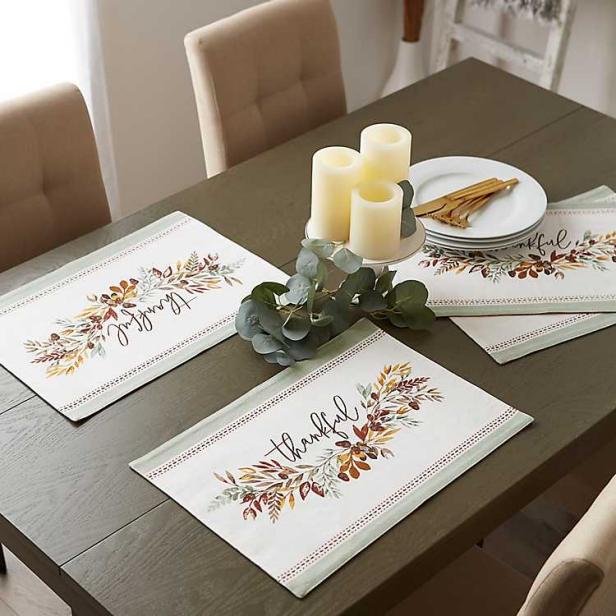 Best Fall Placemats You Can Buy Right Now | HGTV