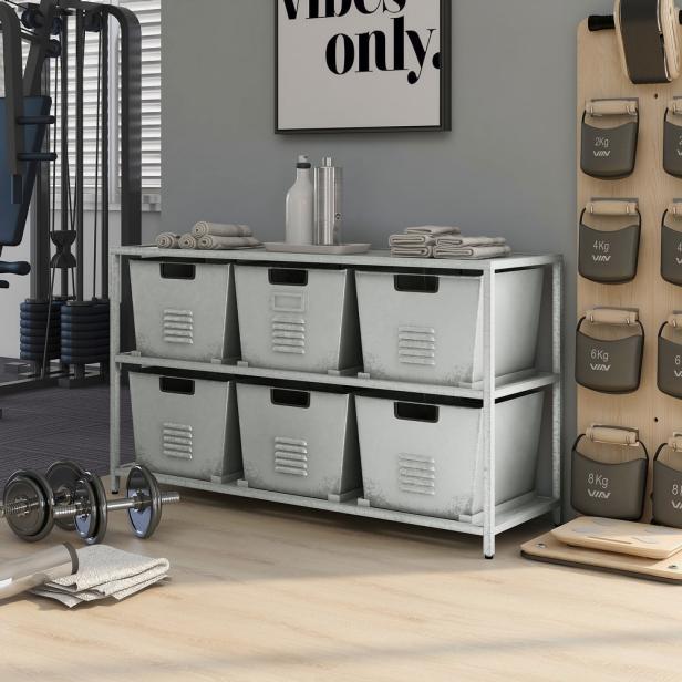 Home Gym Equipment Storage Ideas