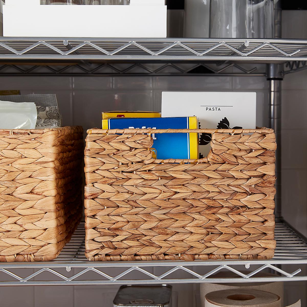 Store 10 Piece Lightweight  Assorted Size Organizing Storage Bin Baskets Set 