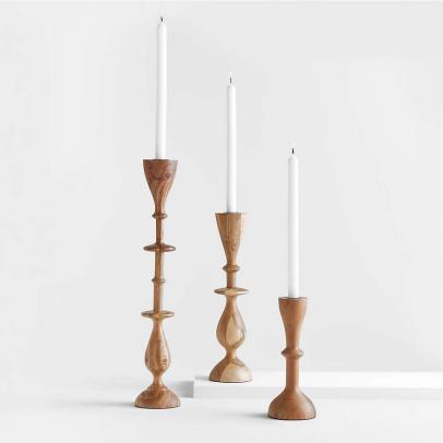 Mcquade Sleek Taper Candlestick Holder & Reviews