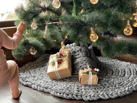 15 Beautiful Christmas Tree Skirts Under $100