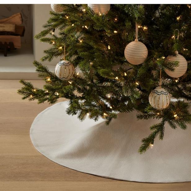 15 Best Christmas Tree Skirts Under $75 | Inexpensive Christmas